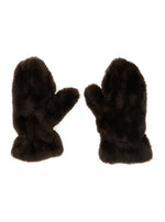 Brown Mitten Gloves 1