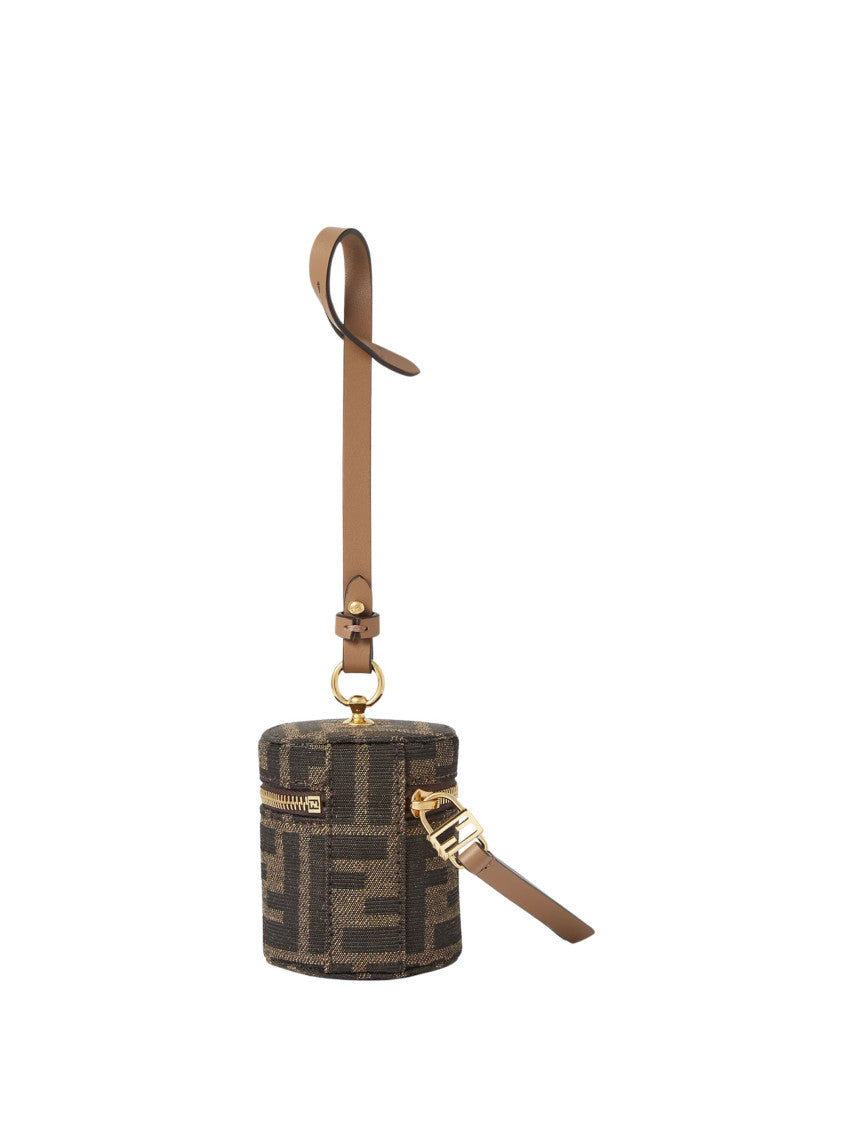 Brown Baguette Coin Holder Charm 2