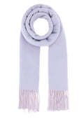 Lilac Logo Reversible Scarf 1