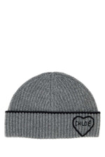 Grey Logo Beanie Hat 1
