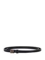 Black Logo Buckle Belt 1