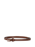 Brown Logo Buckle Belt 1