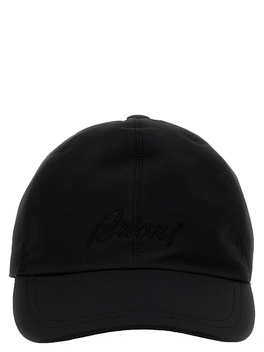Black Logo Baseball Cap 2