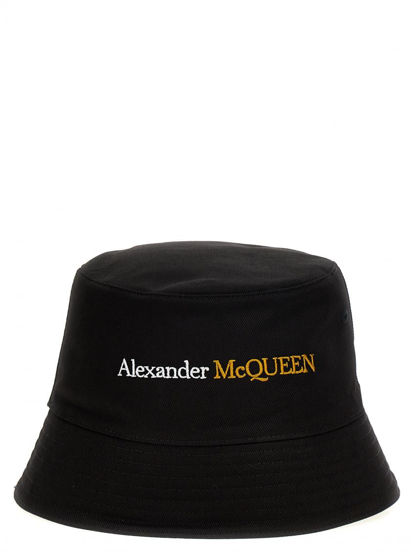 Black Logo bucket hat 2