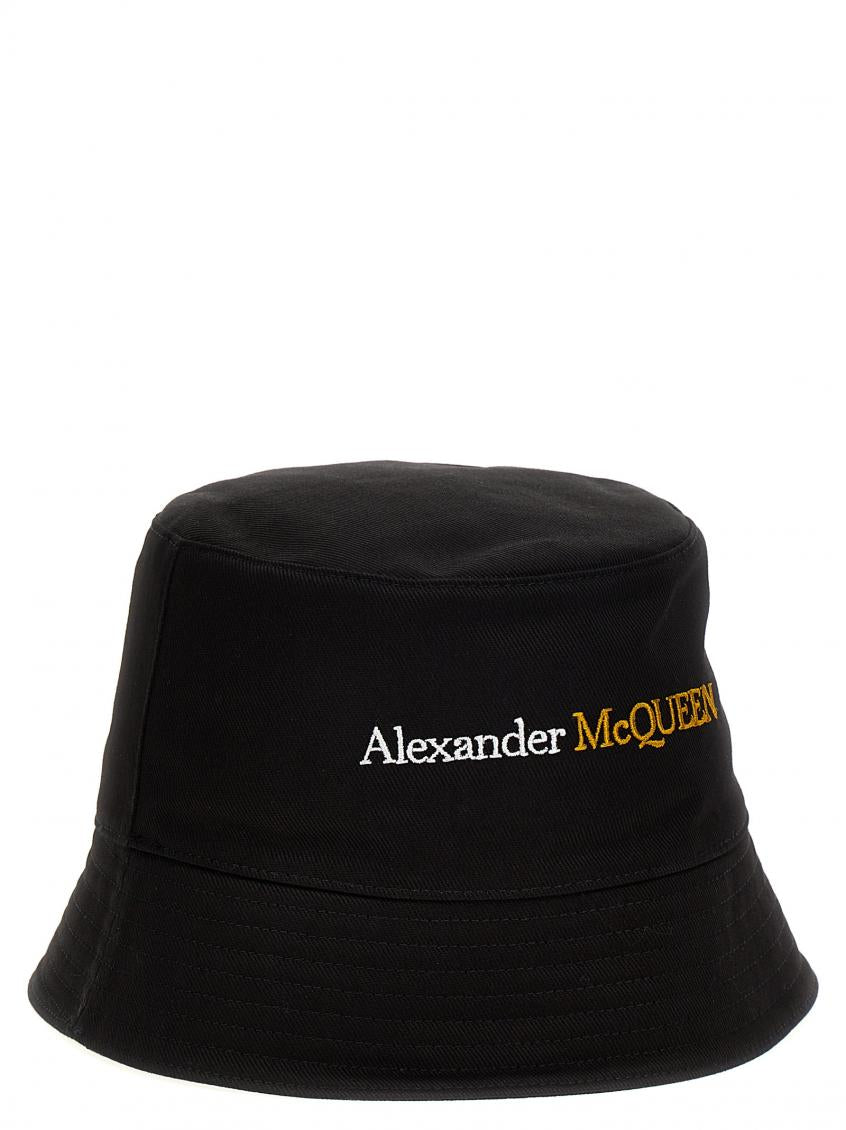 Black Logo bucket hat 3