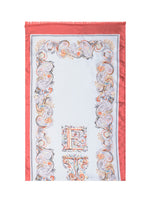 Red Paisley Printed Scarf 1