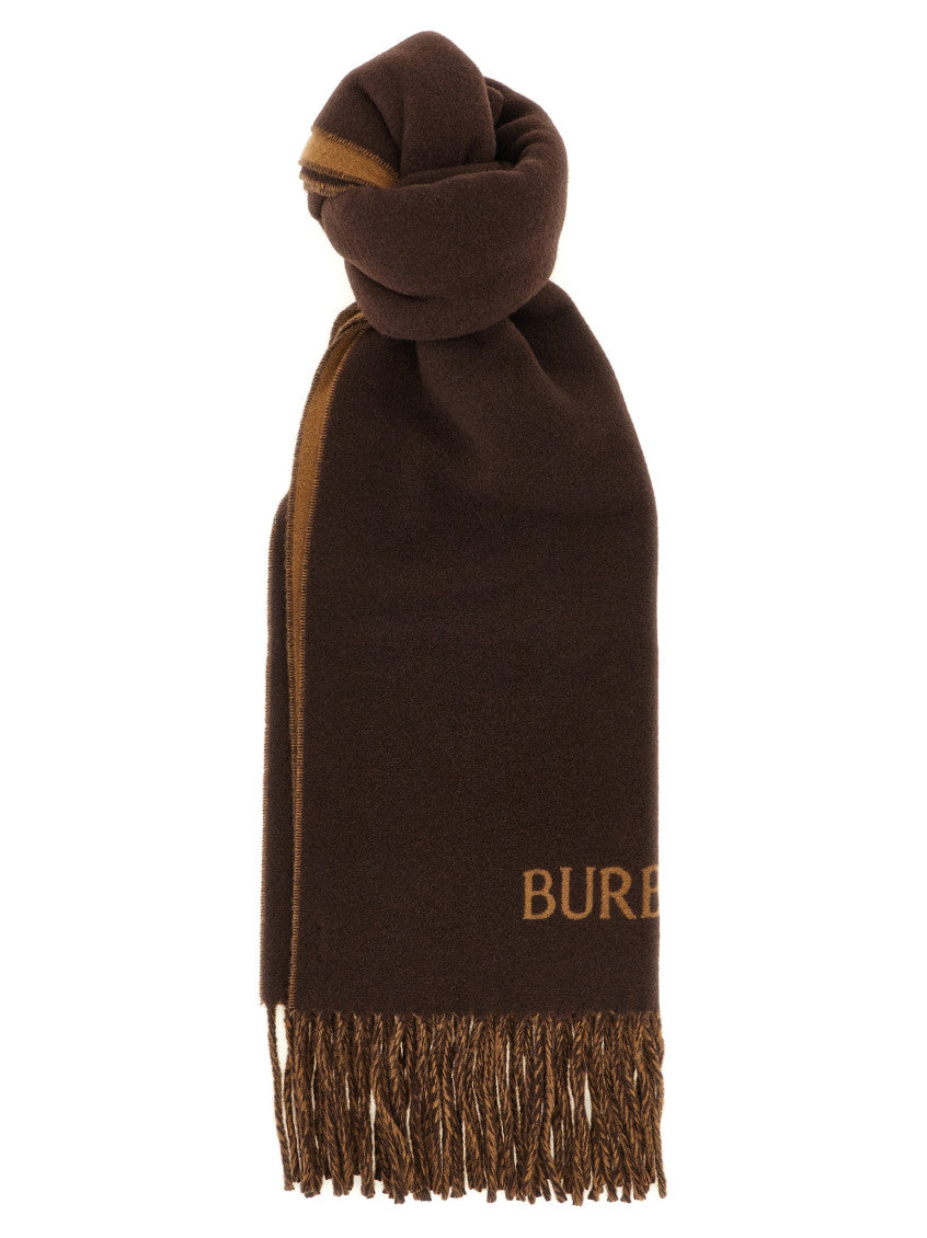 Brown Knight Logo Scarf 1