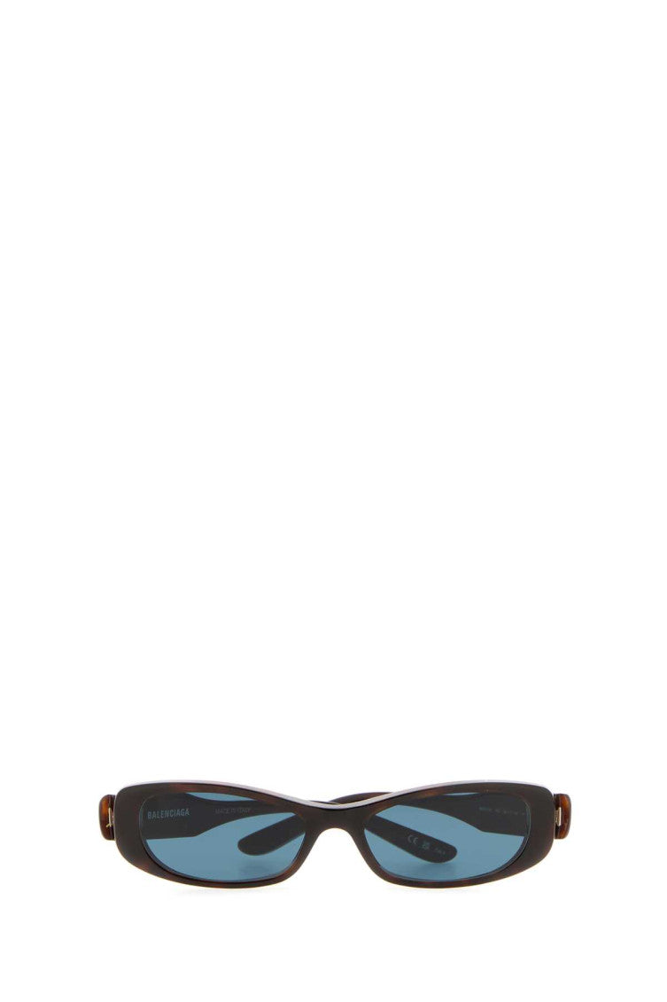 Brown Havana Rectangular Sunglasses 2