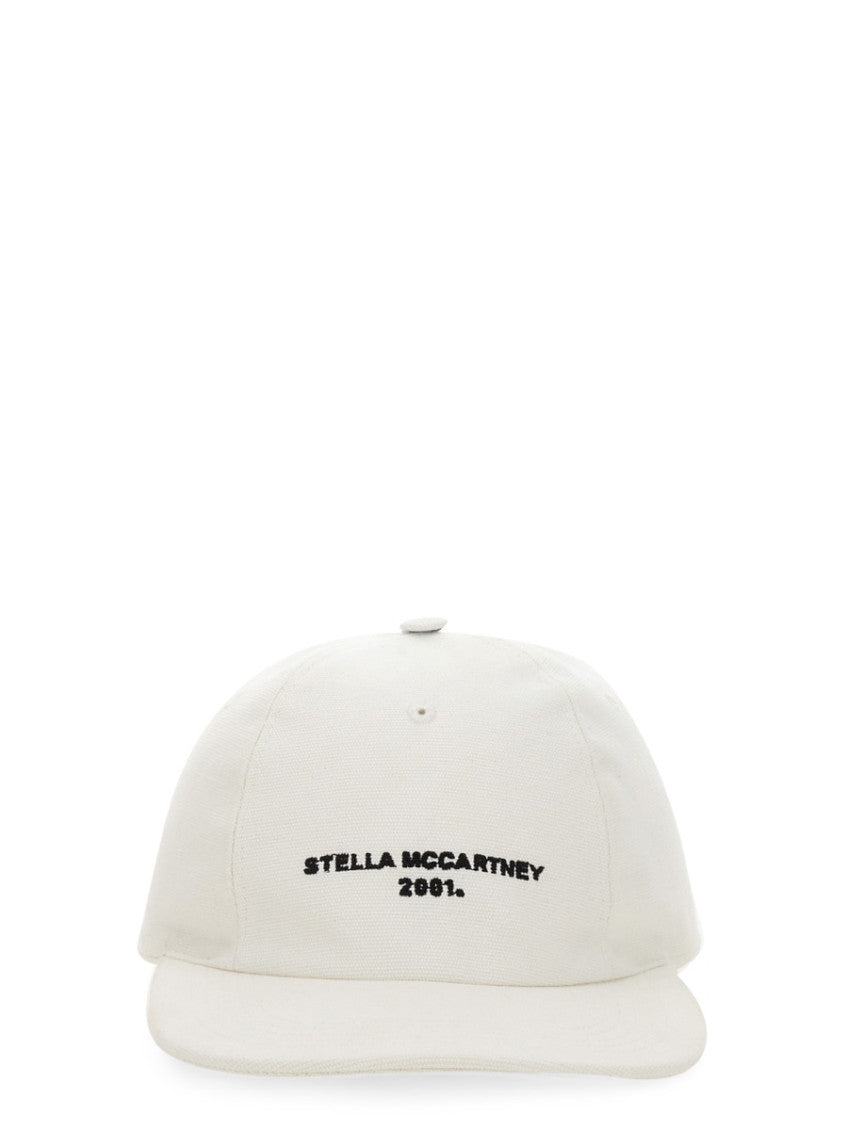 White Embroidered Baseball Hat 1