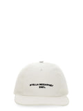 White Embroidered Baseball Hat 1