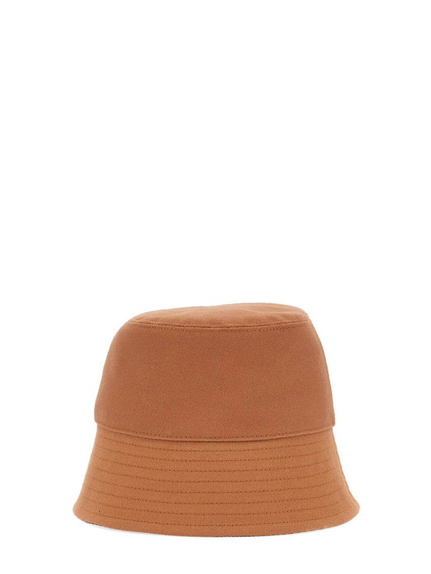 Camel Brown Logo Bucket Hat 2