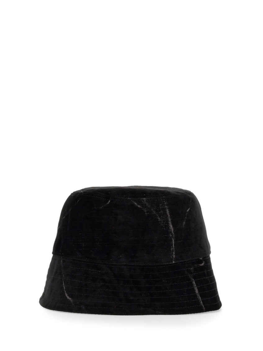 Black  Logo Bucket Hat 2