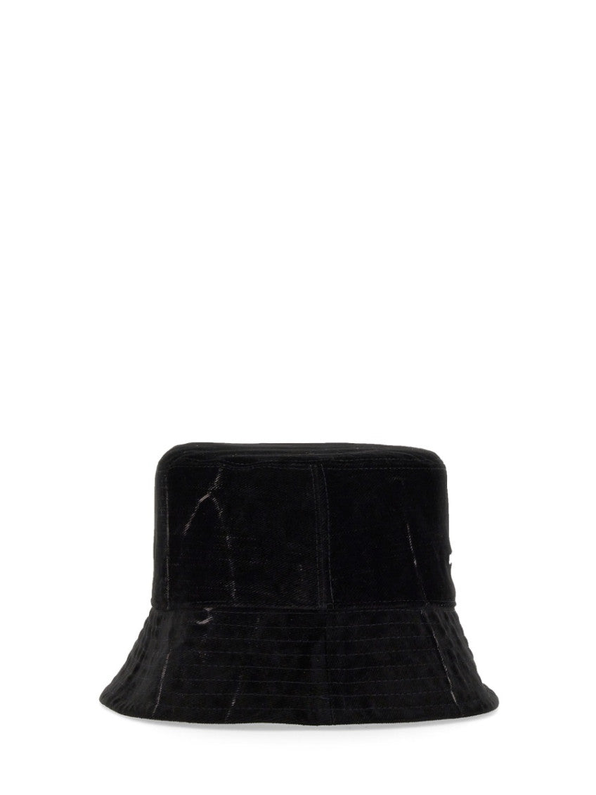 Black  Logo Bucket Hat 3