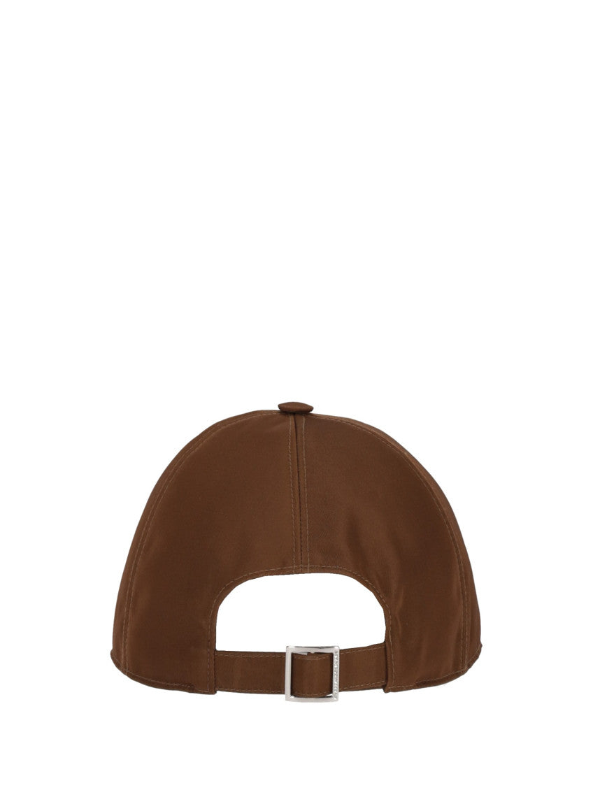 Brown Logo Baseball Hat 3