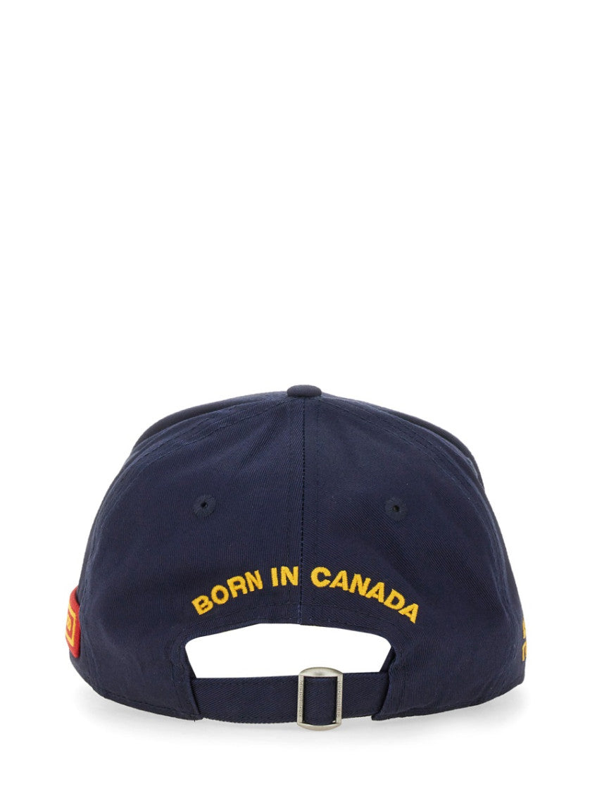 Blue Logo Baseball Hat 2