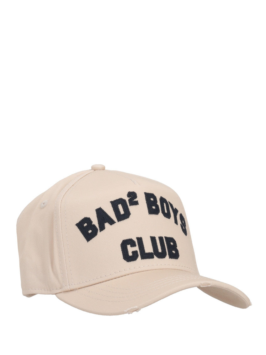 White Logo Baseball Hat 2