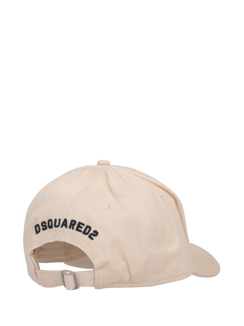White Logo Baseball Hat 4