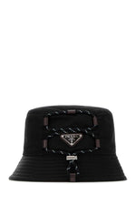 Black Logo Bucket Hat 1