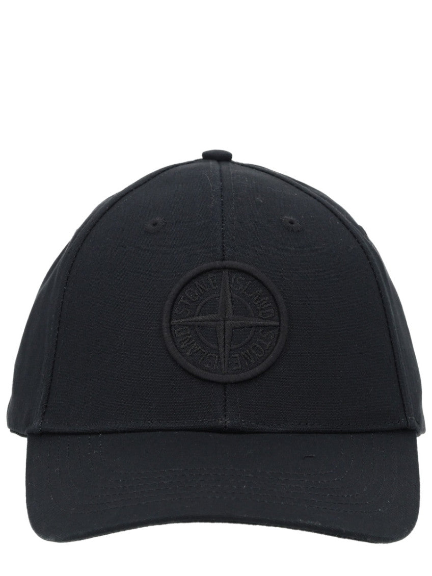 Black Logo Baseball Cap 1