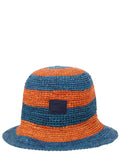 Blue Stripes Bucket Hat 1