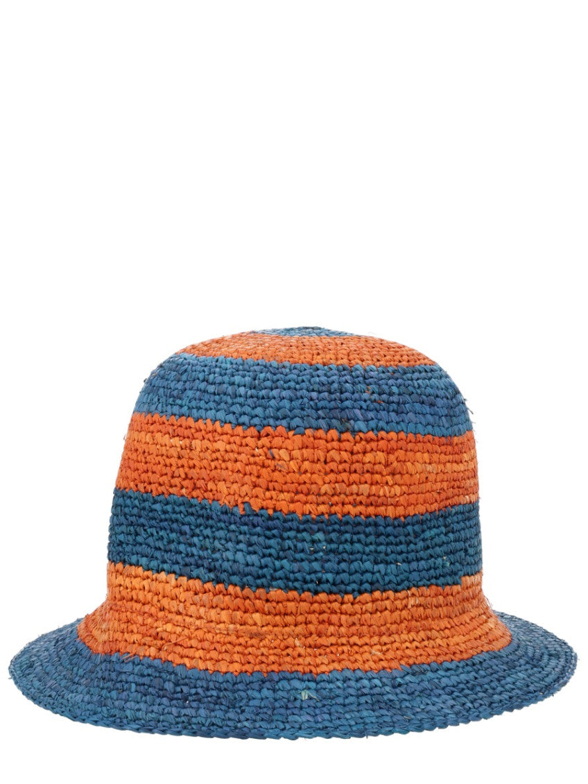 Blue Stripes Bucket Hat 2