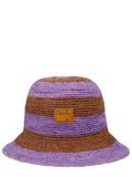 Purple Stripes Bucket Hat 1