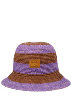 Purple Stripes Bucket Hat 1
