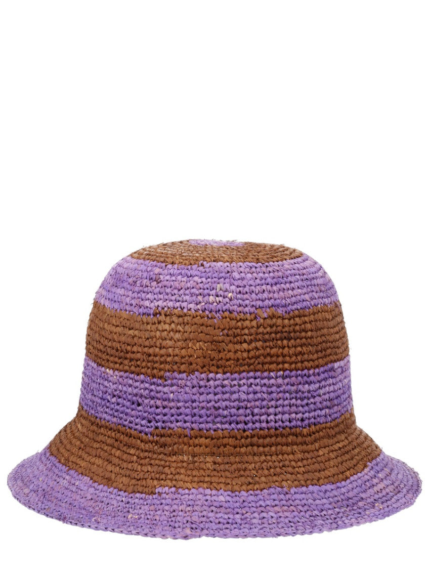 Purple Stripes Bucket Hat 2