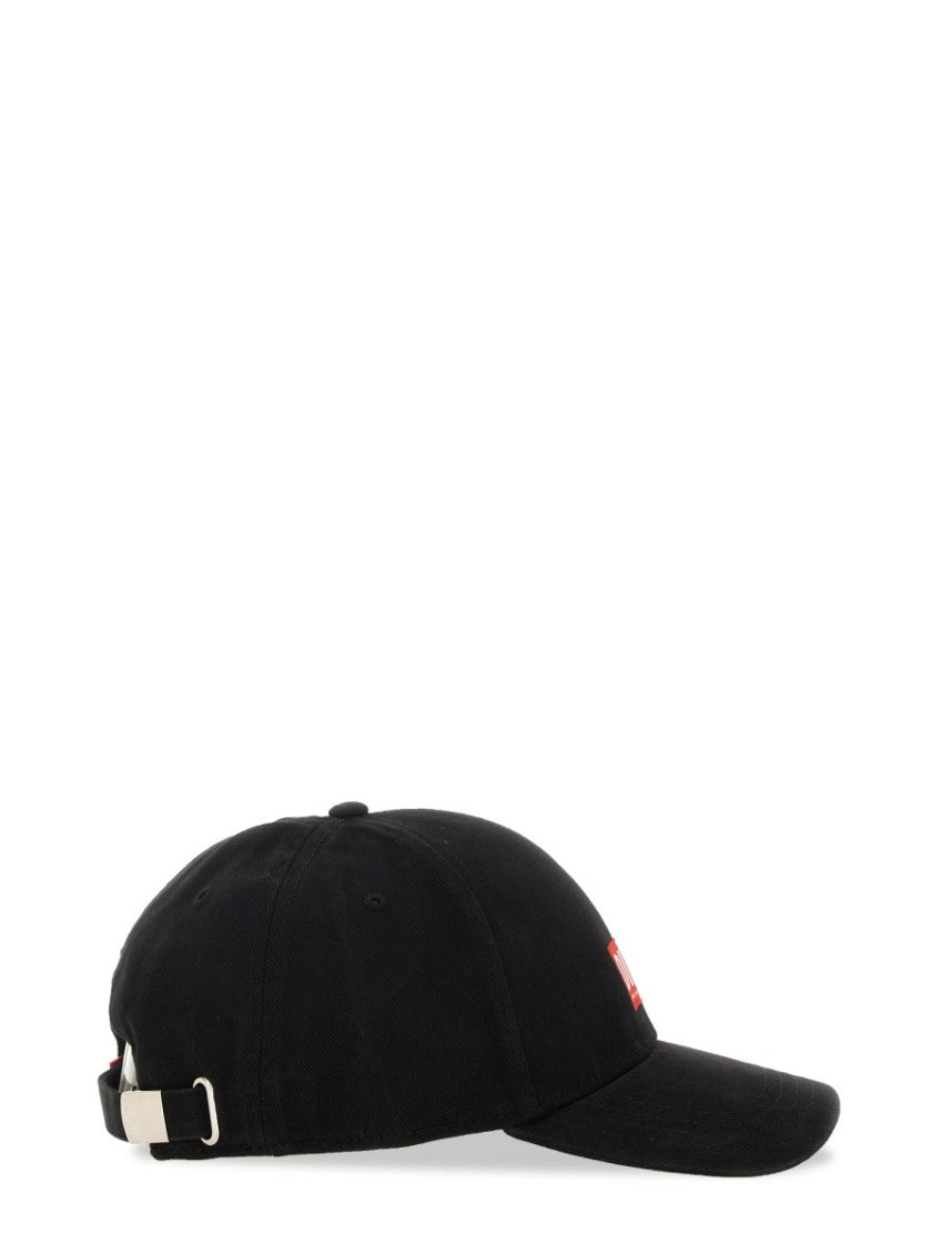 Black Logo Baseball Hat 3
