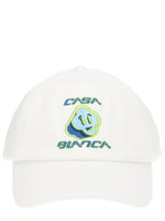 White Logo Baseball Hat 1
