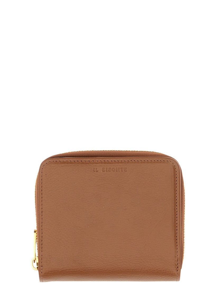 Brown Textured Wallet 1