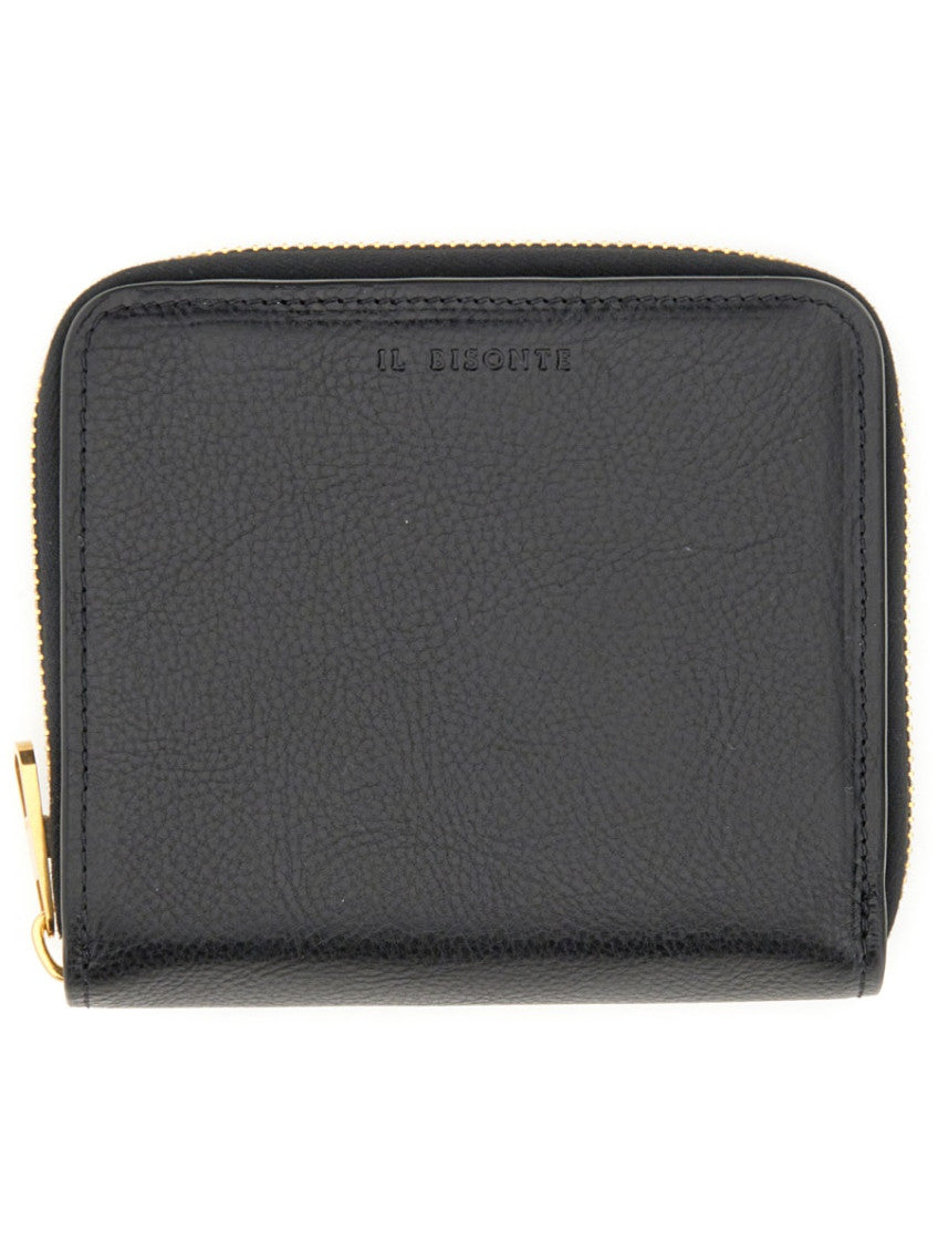 Black Textured Wallet 1