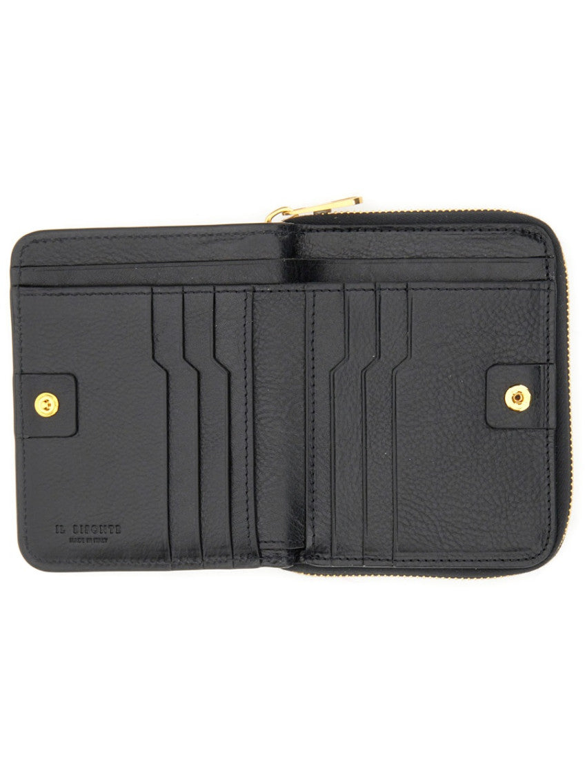 Black Textured Wallet 3