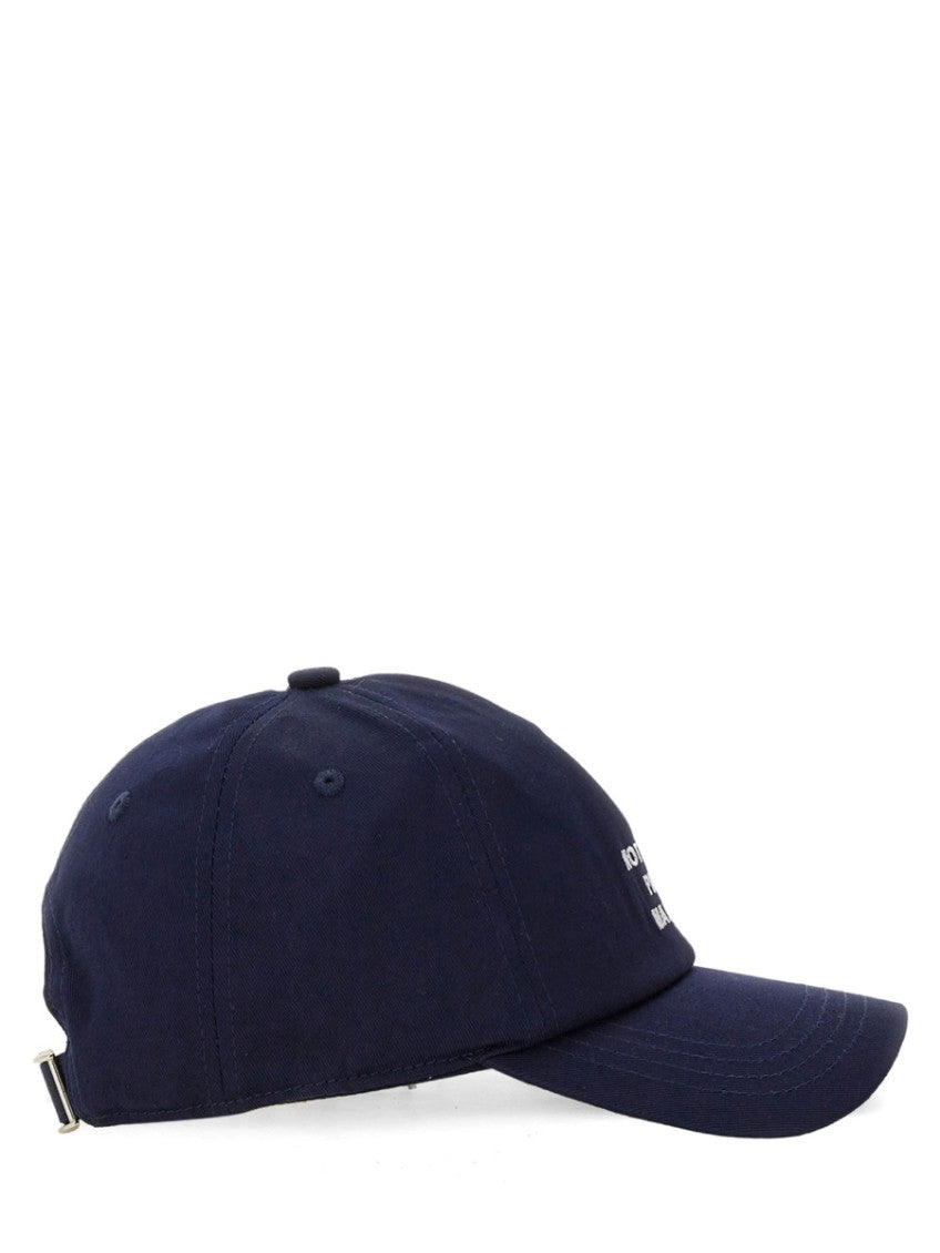 Navy Blue Logo Baseball Hat 2