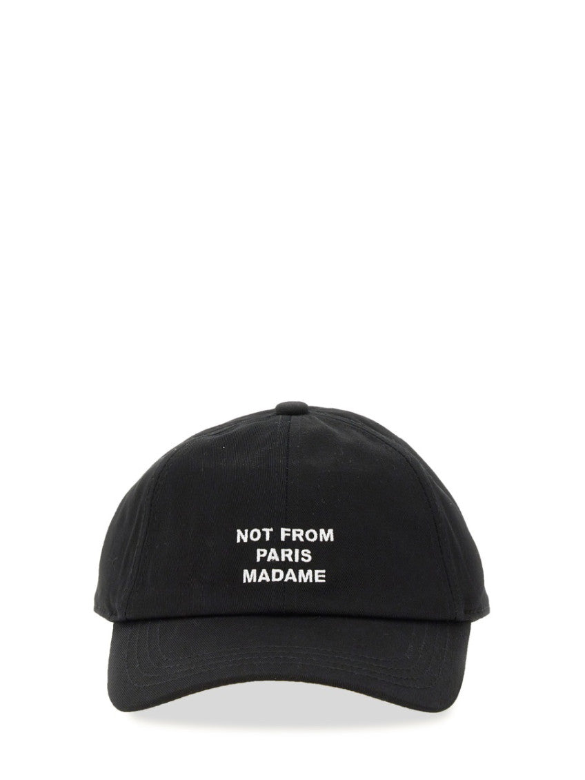 Black Logo Baseball Hat 1