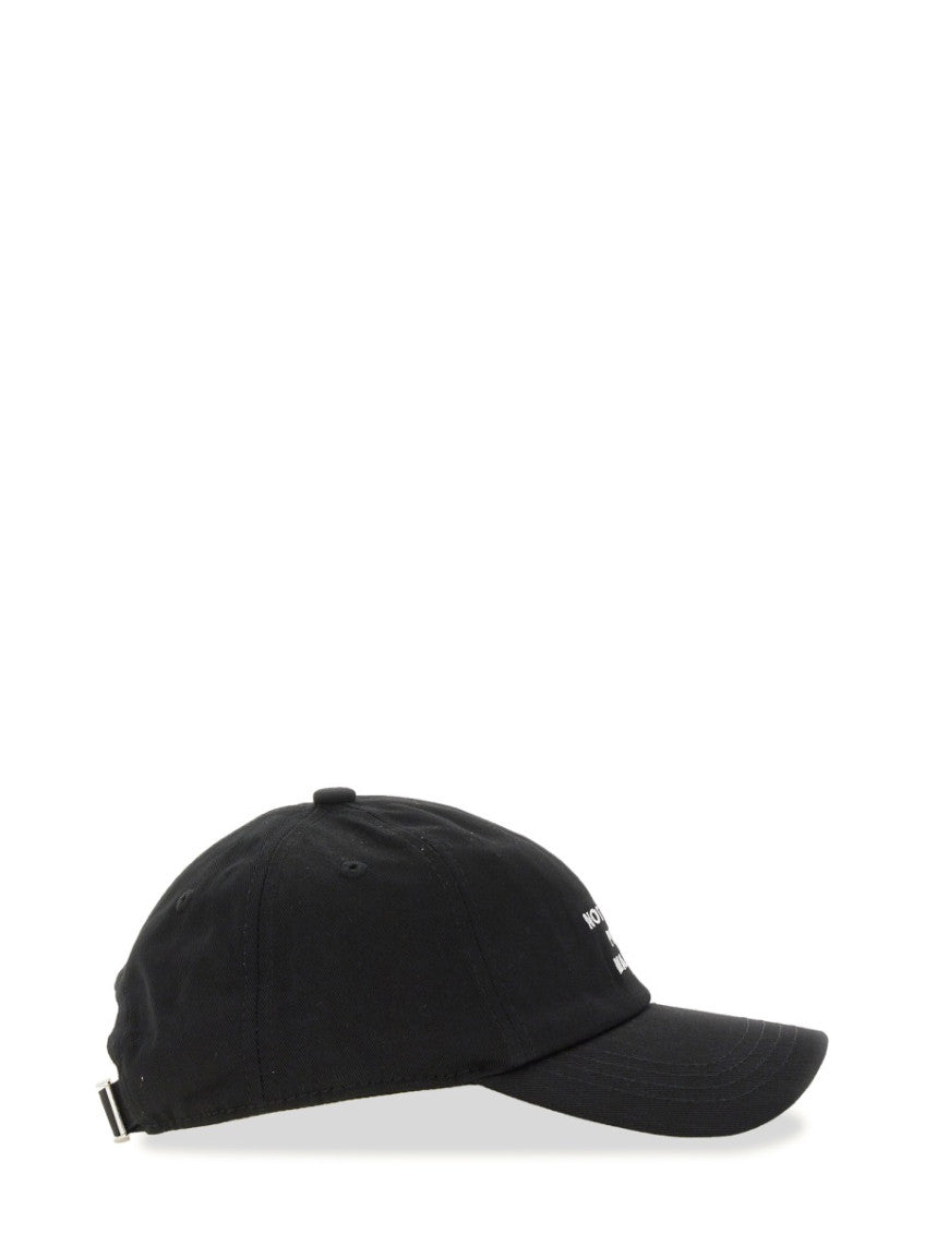 Black Logo Baseball Hat 2
