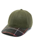 Green Roker Sports Check Baseball Hat 1
