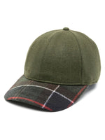 Green Roker Sports Check Baseball Hat 1