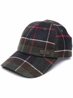 Green Check Tartan Baseball Hat 1