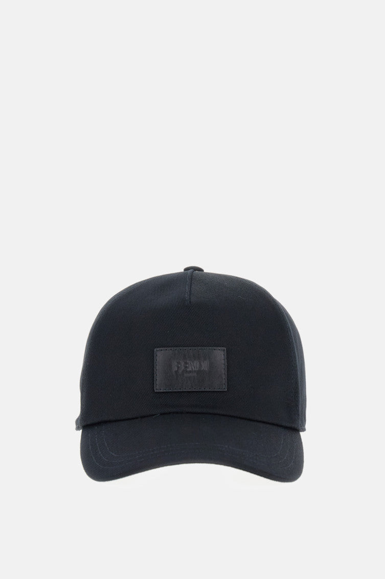 Black Logo Baseball Hat 2