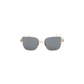 Golden Logo Square Sunglasses 1