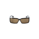 Black Logo Rectangular Sunglasses 1