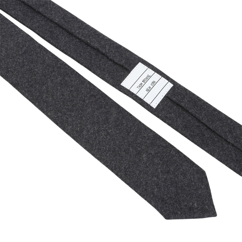 Dark Grey Classic Solid Tie 2
