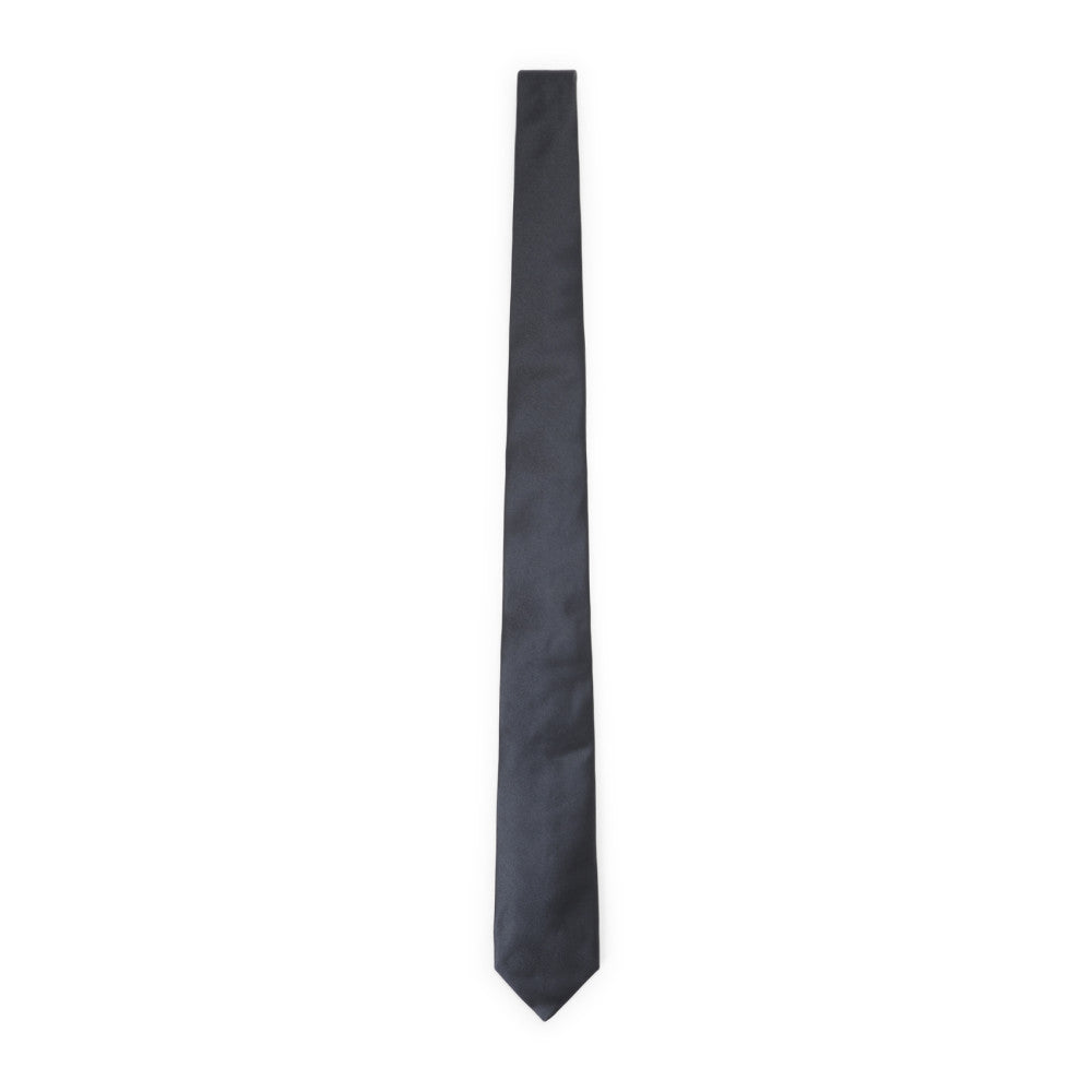 Dark Blue Solid Tie 1