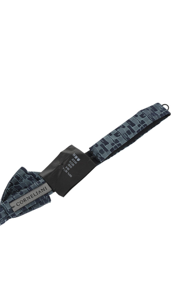 Dark Grey Abstract Bow Tie 2