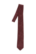 Maroon Textured Tie 1