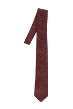 Maroon Textured Tie 1