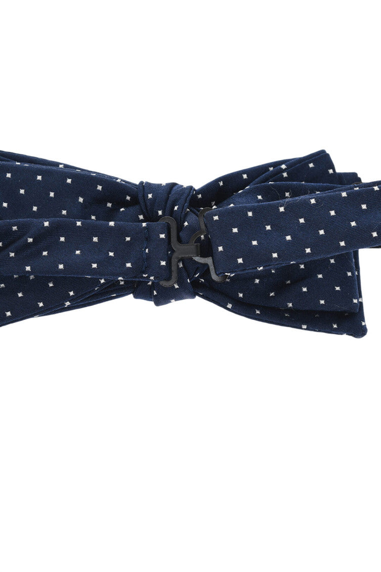 Blue Polka Dot Bow Tie 3