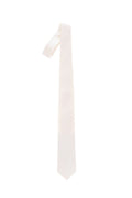 Off White Solid Tie 1