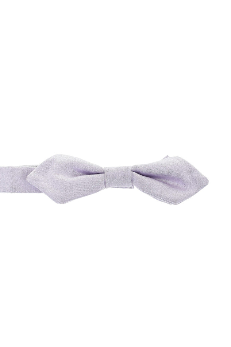 Light Purple Solid Bow Tie 1